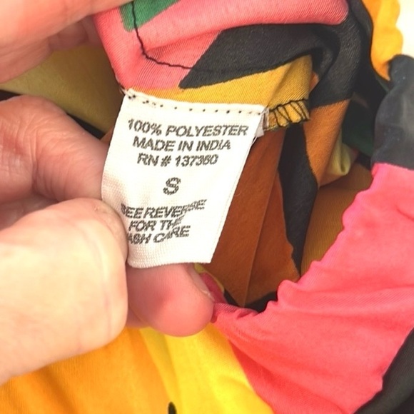 Live 4 Truth,Live Life in Color,So Cool & FUN, Elastic-Waist,Palazzo Pant,Size S - Picture 5 of 10